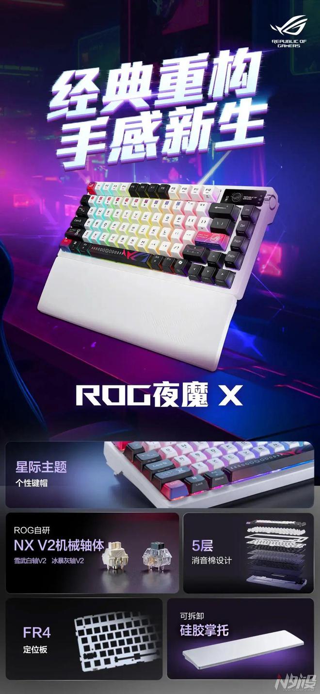 布:ROG白夜魔X、月刃2 RGB新葡京娱乐场appROG DAY发(图1) 布:ROG白夜魔X、月刃2 RGB新葡京娱乐场appROG DAY发(图1)